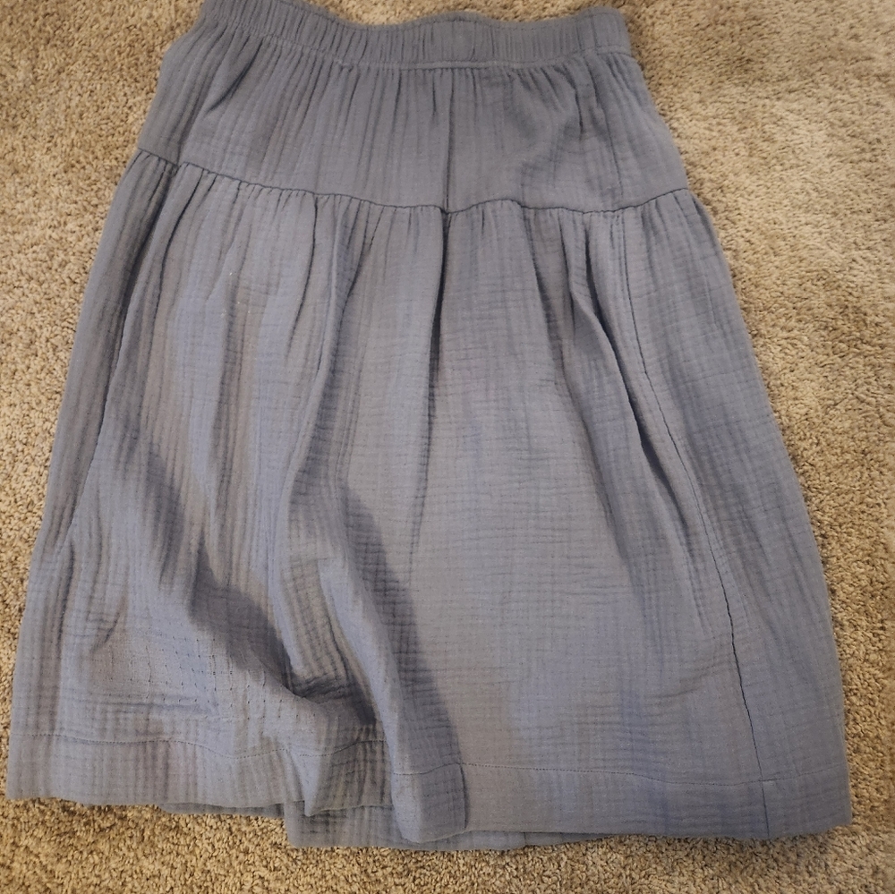 Light Blue Skirt